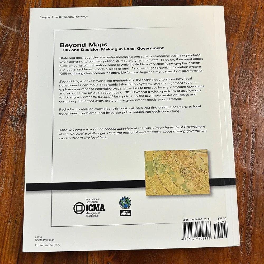 ESRI Press beyond maps